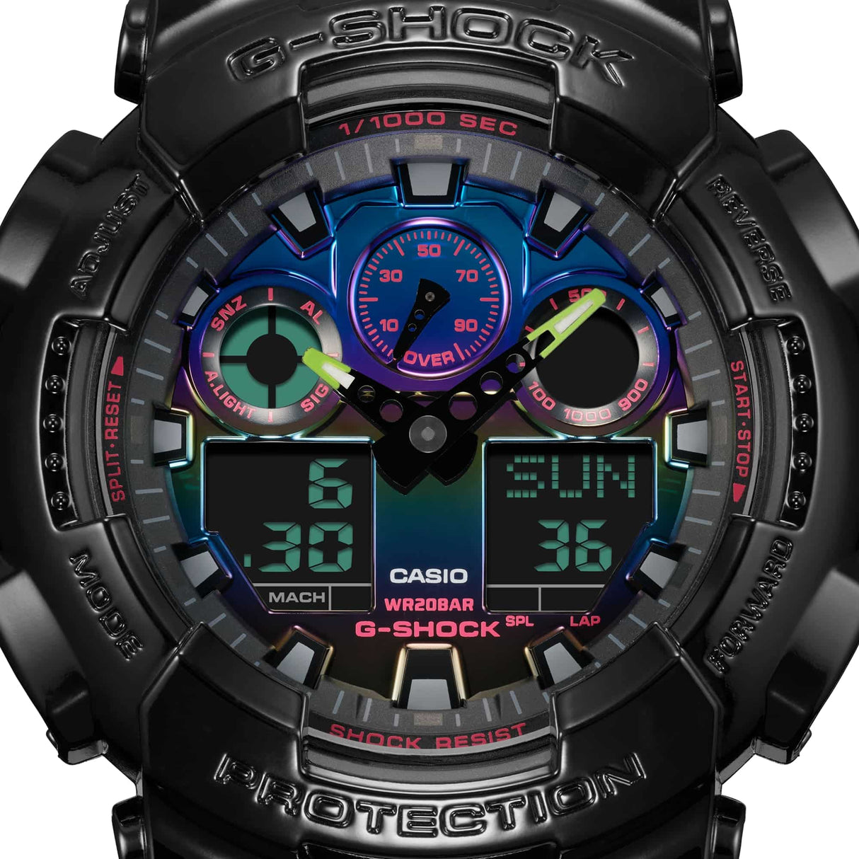 GA-100RGB-1A G-Shock Reloj para Hombre