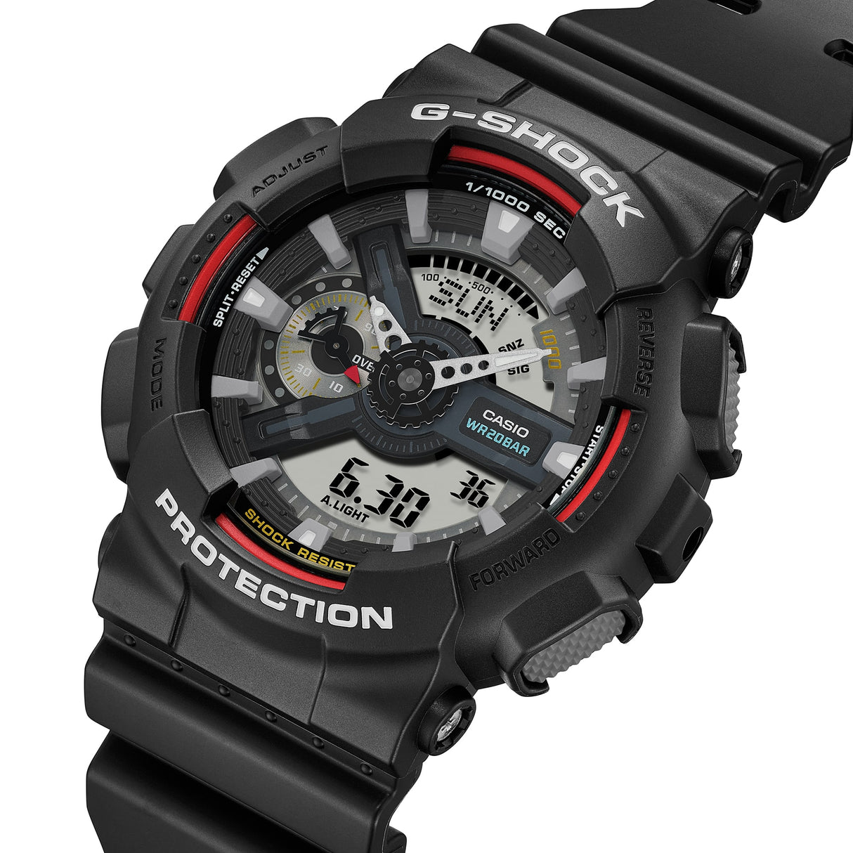 GA-110RL-1A G-Shock reloj de caballero pulsera de caucho