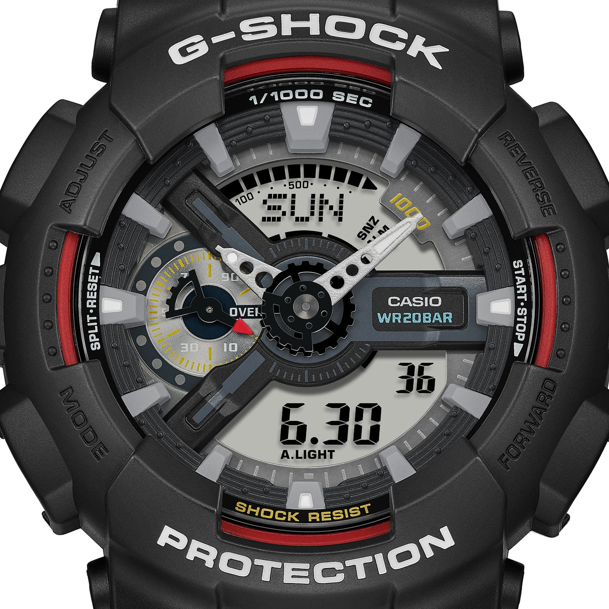 GA-110RL-1A G-Shock reloj de caballero pulsera de caucho