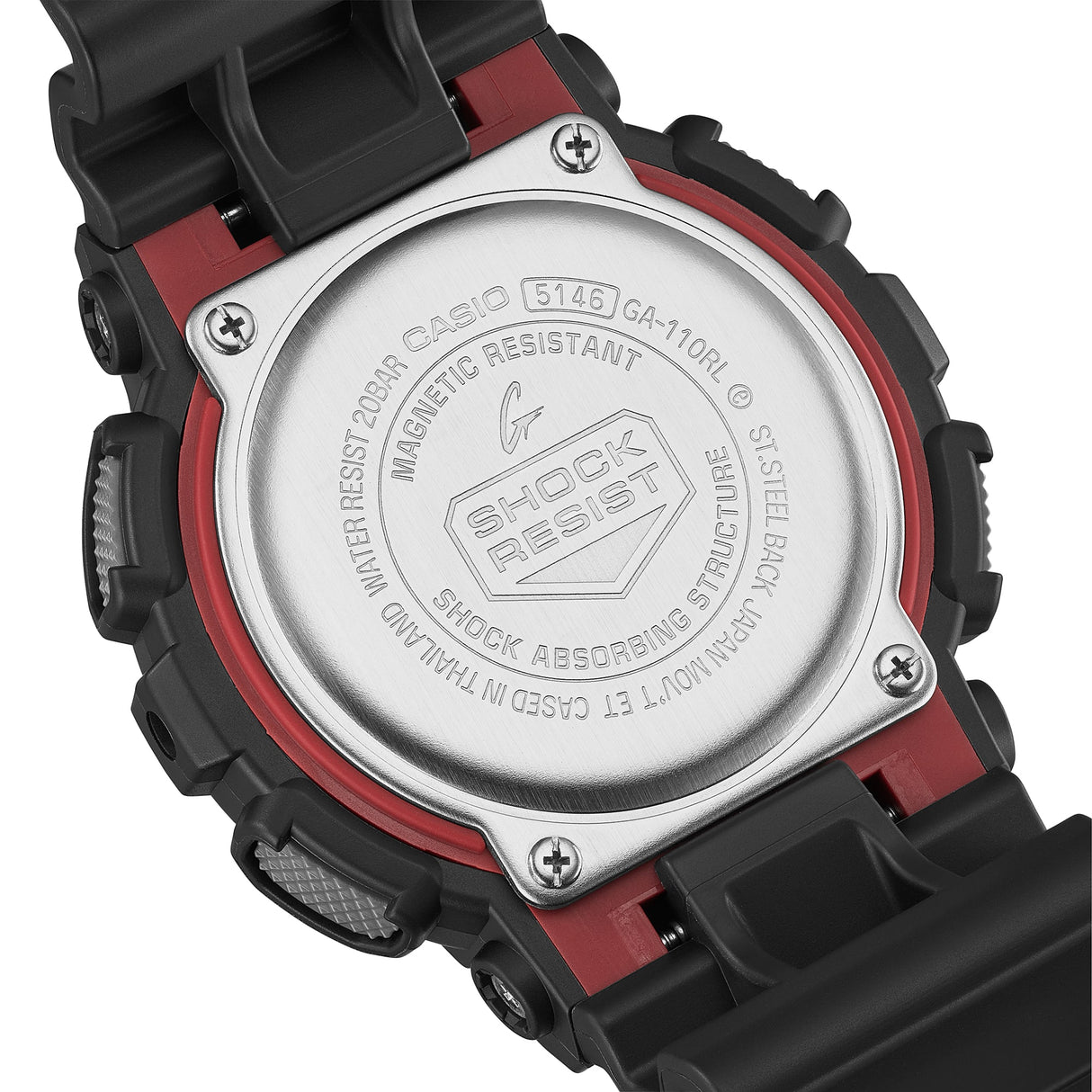 GA-110RL-1A G-Shock reloj de caballero pulsera de caucho