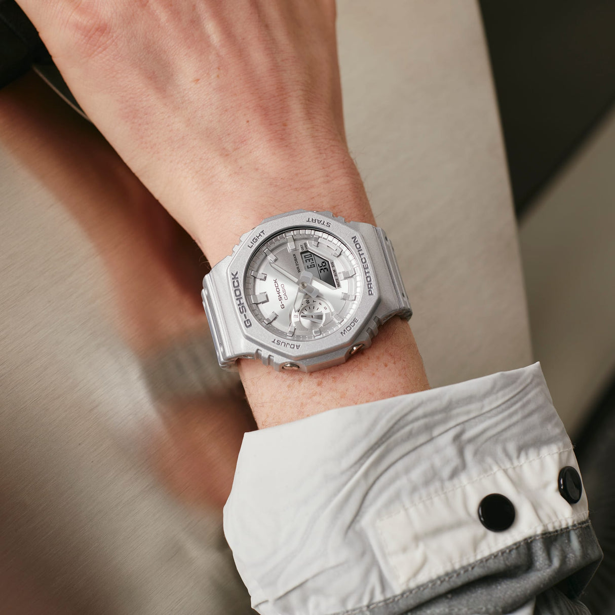 GA-2100FF-8A Reloj G-Shock de hombre pulsera de resina
