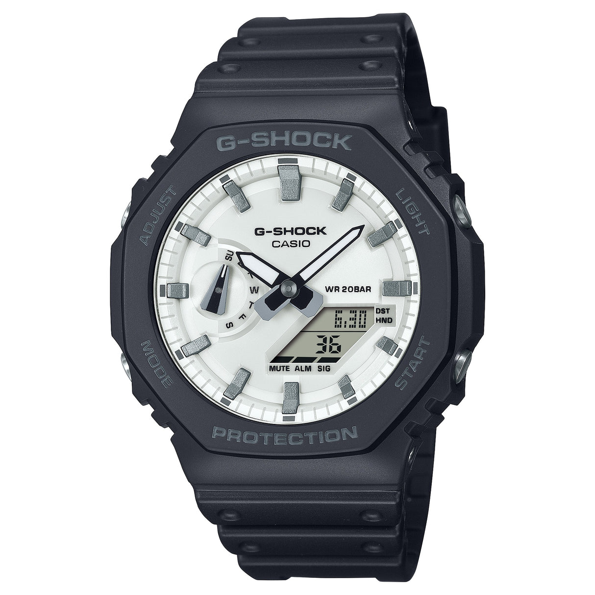 GA-2100WD-1A G-Shock reloj para caballero pulsera de caucho