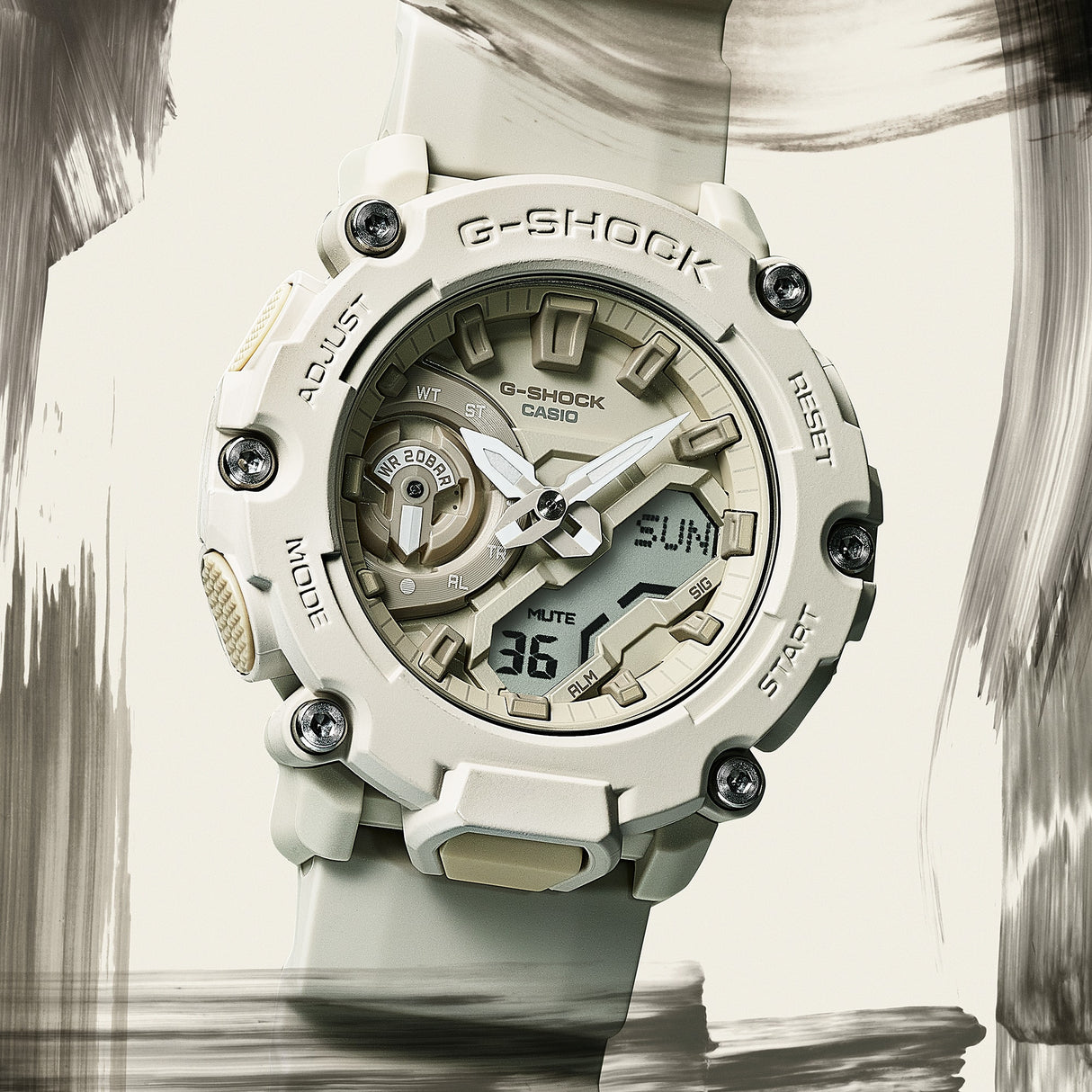 GA-2200NC-7A Reloj G-Shock de hombre banda de resina