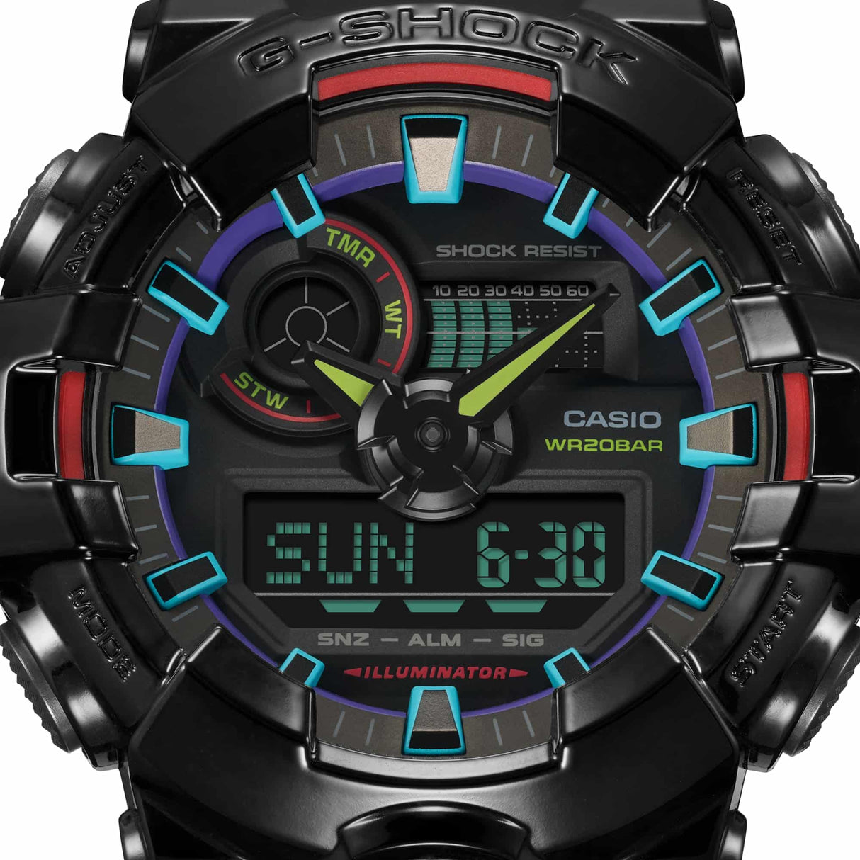 GA-700RGB-1A G-Shock Reloj para Hombre