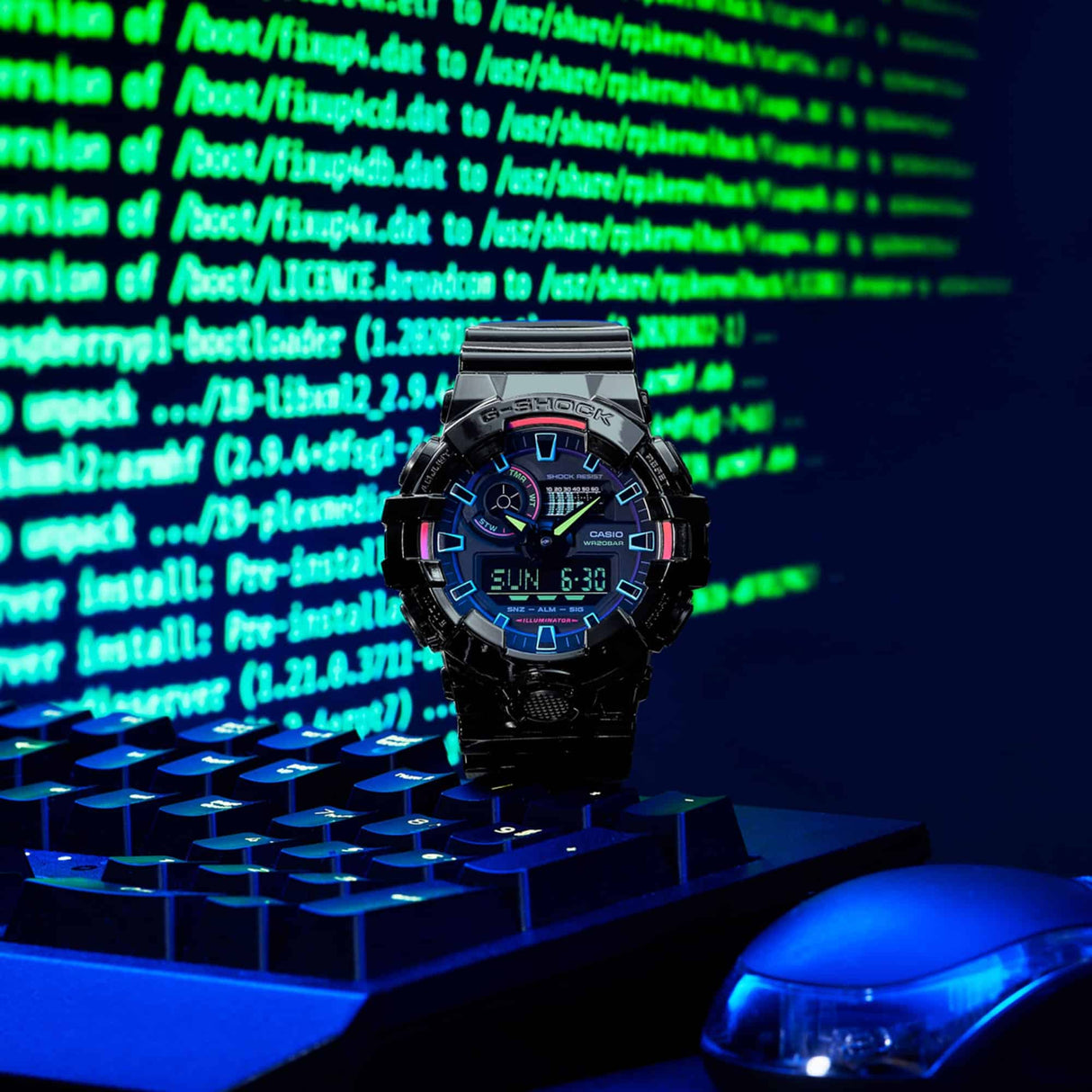 GA-700RGB-1A G-Shock Reloj para Hombre