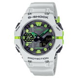 GA-B001MW-8A Reloj G-Shock de caballero pulsera de caucho