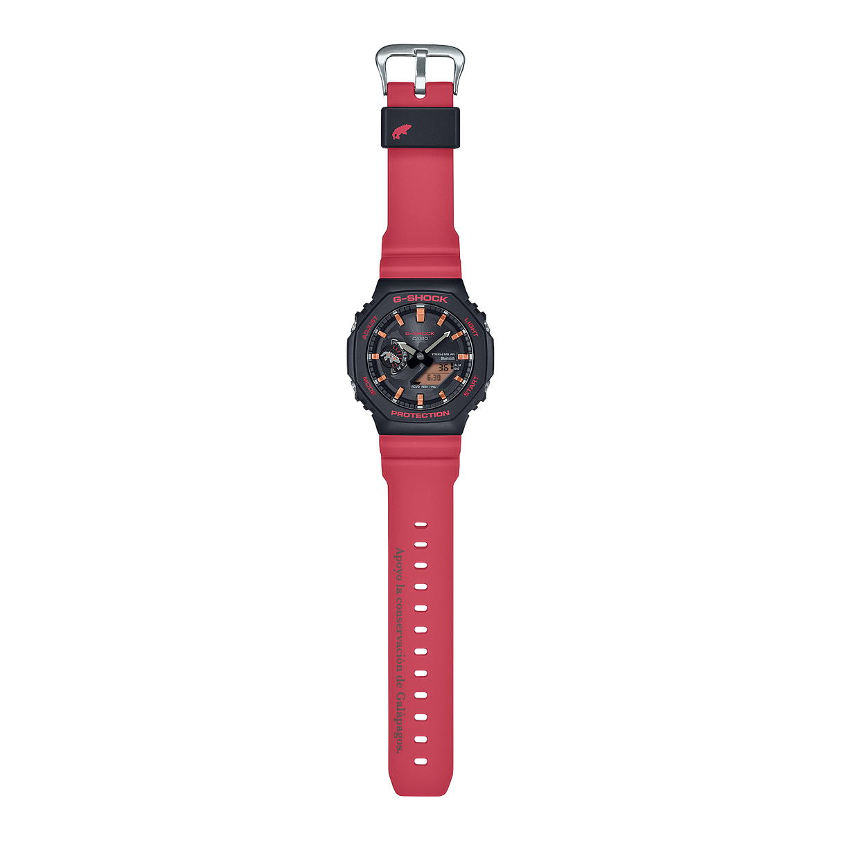 GA-B2100CD-1A4 Reloj G-Shock Galápagos Fundación Charles Darwin de hombre pulsera de resina doble hora