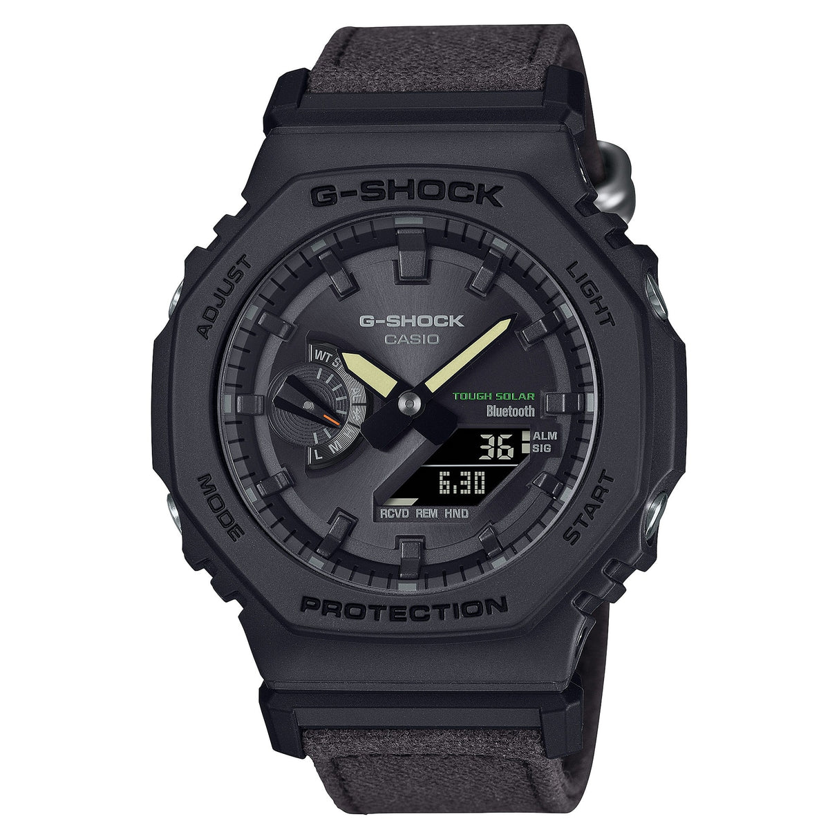 GA-B2100CT-1A5 Reloj G-Shock Pulsera de Goma para Caballero Doble Hora