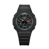 GA-B2100MF-1A Reloj G-Shock Doble Hora para caballero correa de caucho