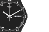 GB757 Reloj Swatch Over Black de hombre banda de resina 34 mm
