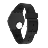 GB757 Reloj Swatch Over Black de hombre banda de resina 34 mm