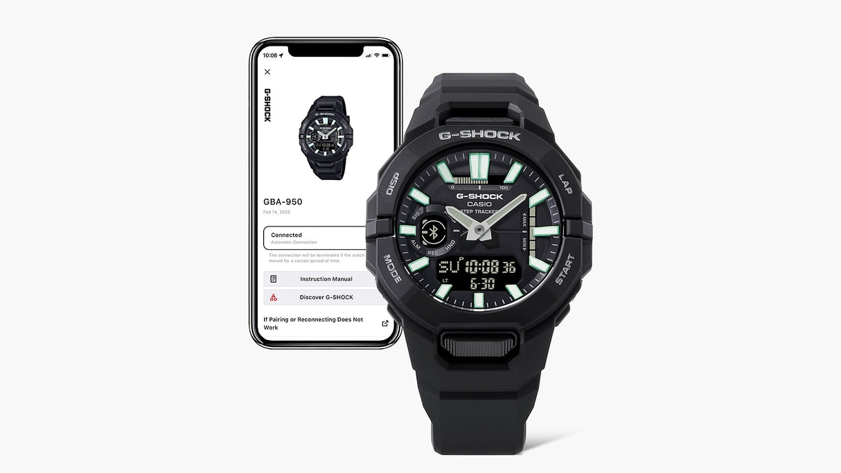 GBA-950-1A Reloj G-Shock de hombre pulsera de resina