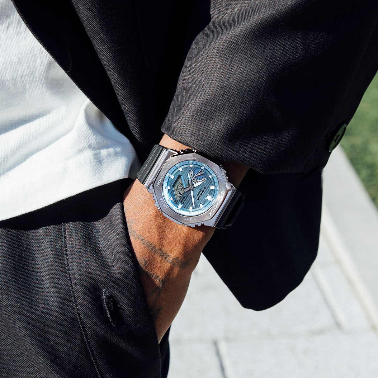 GBM-2100A-1A2 Reloj G-Shock de hombre pulsera de resina