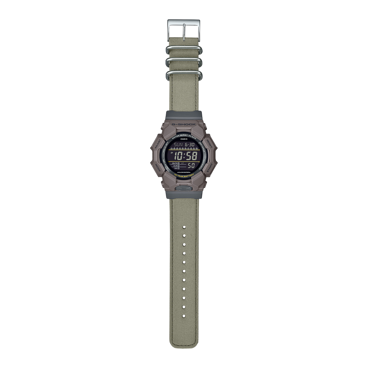 GD-010CE-5 G-Shock reloj de hombre pulsera de tela