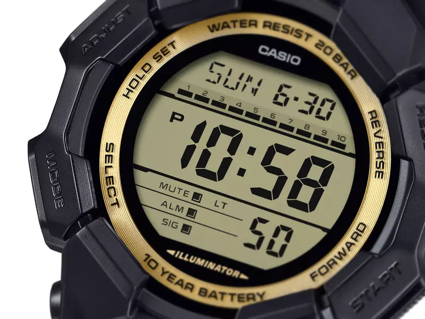 GD-010GB-1A9 Reloj G-Shock de hombre pulsera de resina
