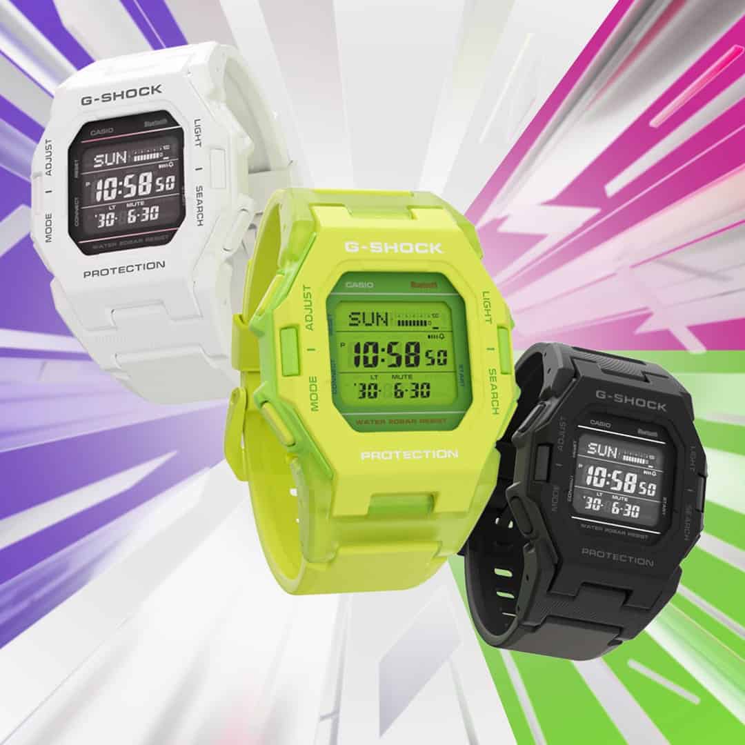 GD-B500-1 Reloj G-Shock Digital para caballero correa de caucho