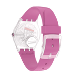 GE724 Reloj Swatch Rinse Repeat Pink de dama correa de silicona