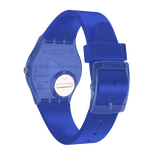 GL124 Reloj Swatch Blurry Blue de dama pulsera de caucho