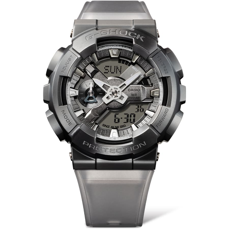 GM-110MF-1A G-Shock Reloj para Hombre Correa de Goma Doble Hora