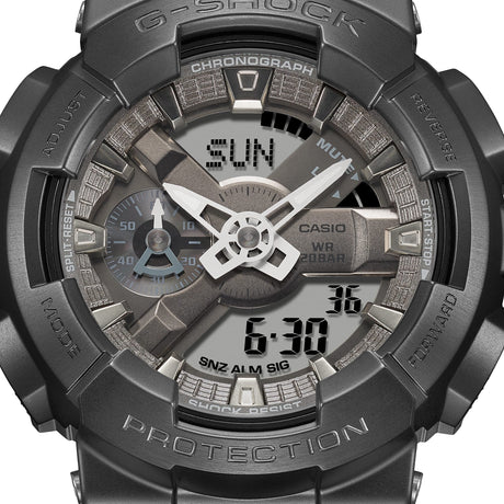 GM-110MF-1A G-Shock Reloj para Hombre Correa de Goma Doble Hora