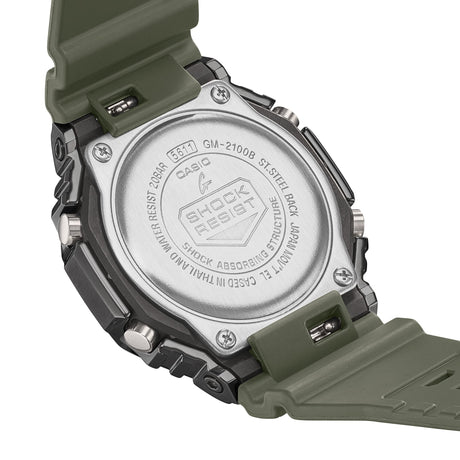 GM-2100B-3A Reloj G-Shock de caballero banda de caucho