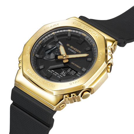 GM-2100G-1A9 Reloj G-shock para caballero pulsera de caucho
