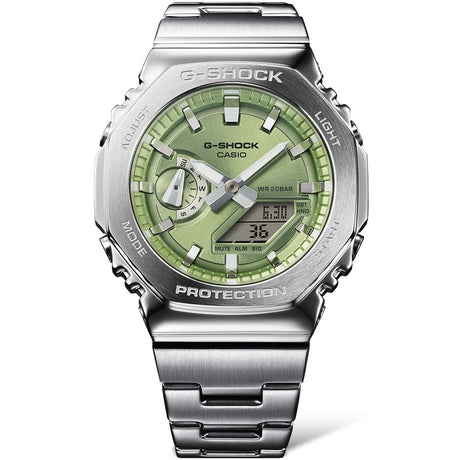 GM-2110D-3A Reloj G-Shock de caballero banda de metal 50 mm