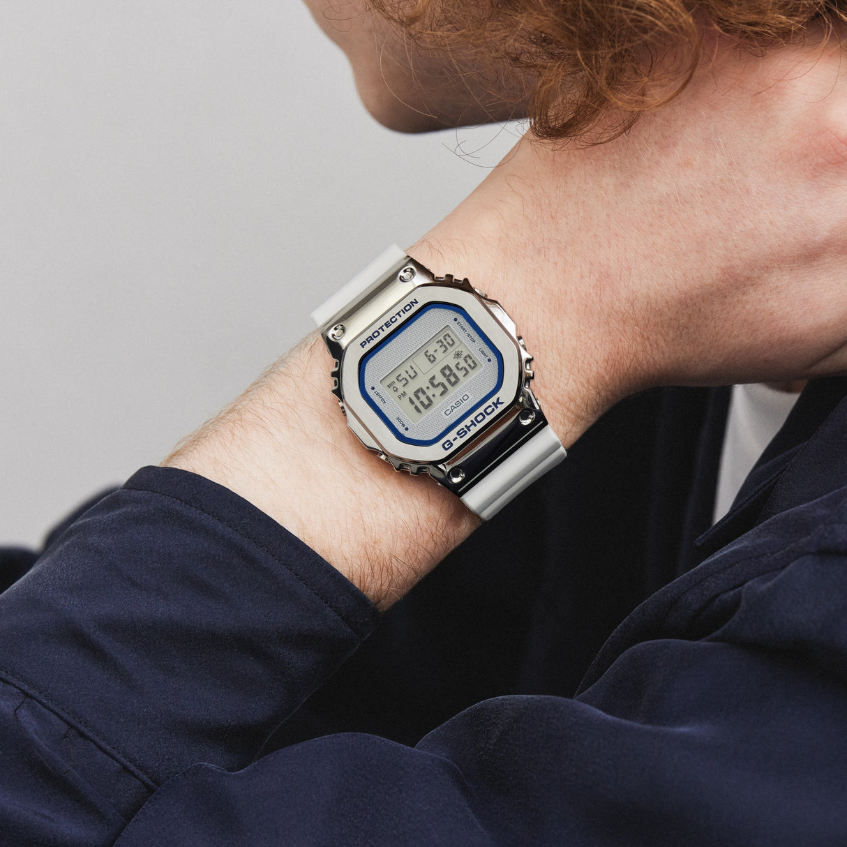 GM-5600LC-7 Reloj G-Shock Unisex pulsera de resina