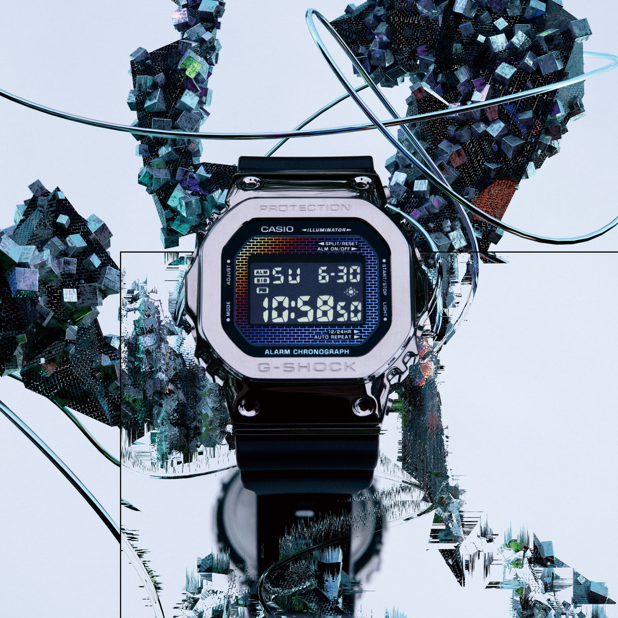 GM-5600RW-1 Reloj G-Shock de hombre pulsera de silicona