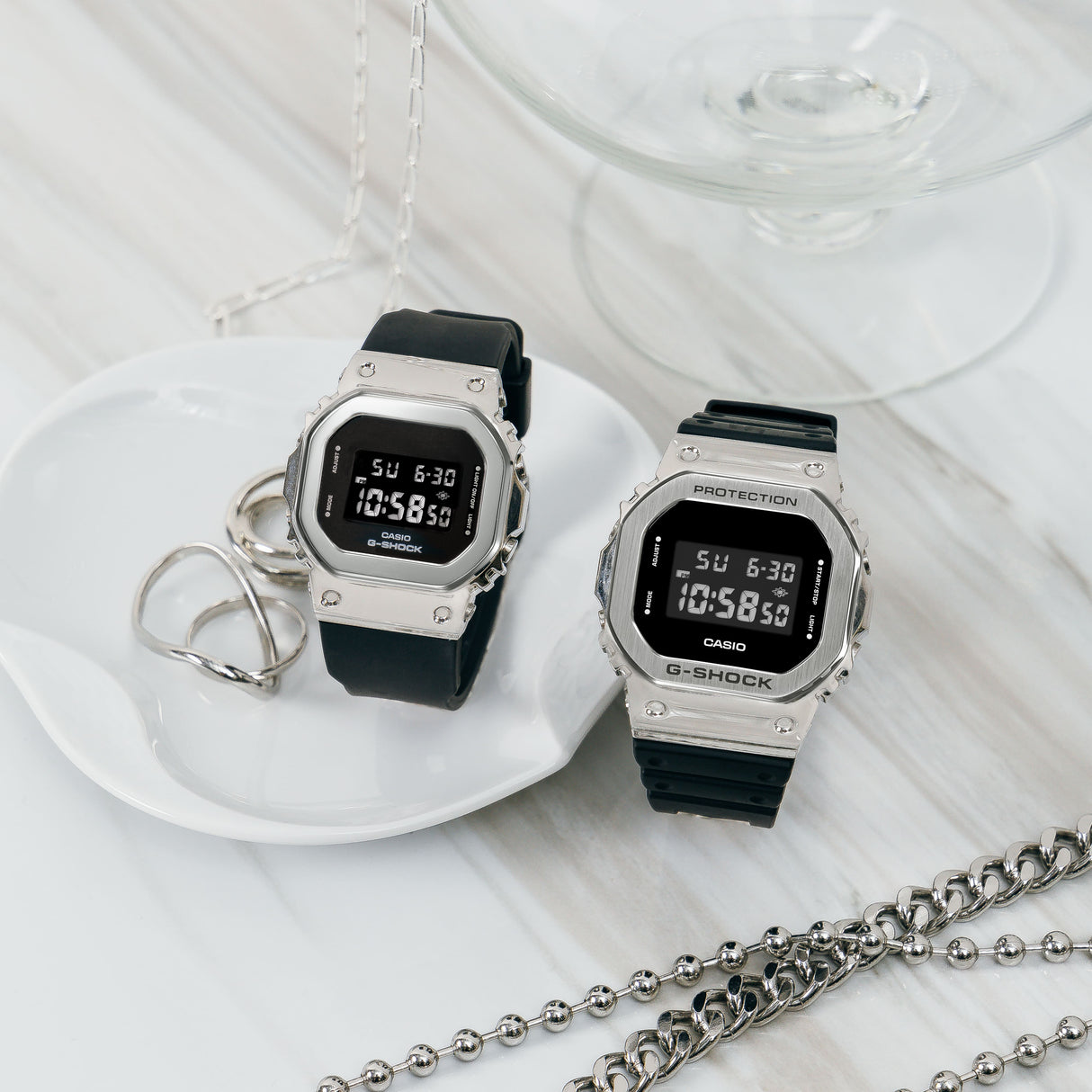 GM-S5600-1 Reloj G-Shock de hombre correa de resina