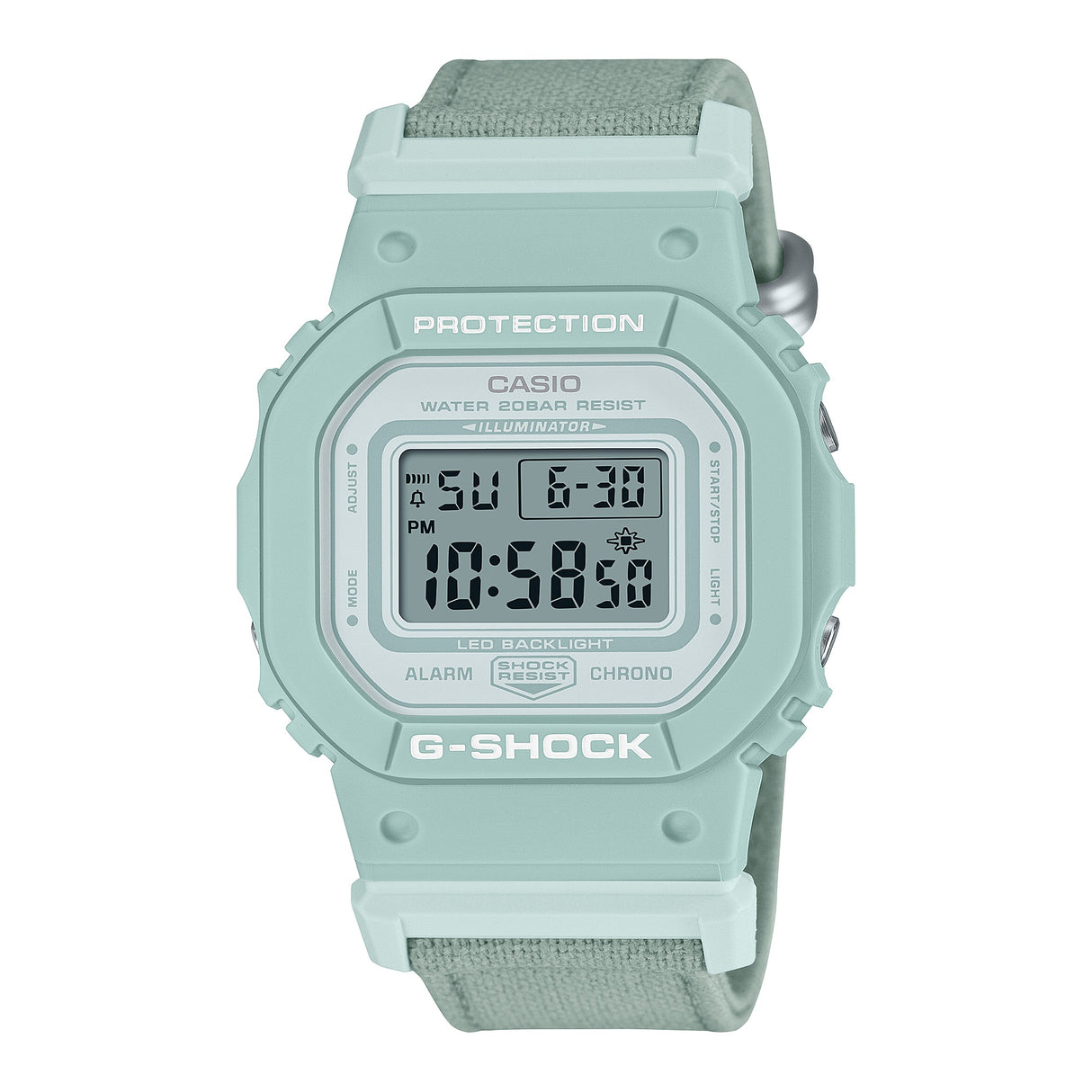 GMD-S5600CT-3 G-Shock para dama pulsera de tela