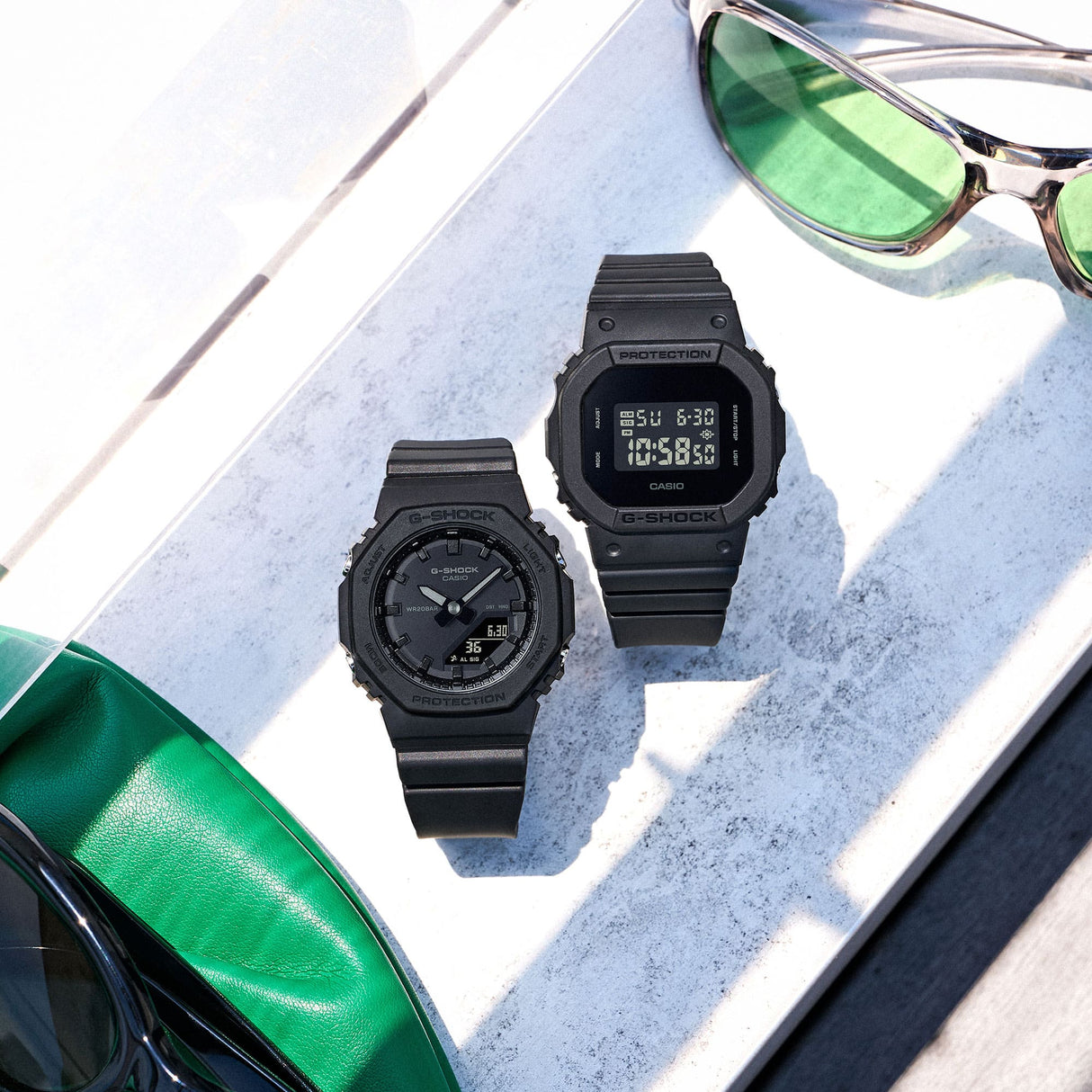 GMD-S5610BB-1 Reloj G-Shock de mujer pulsera de resina