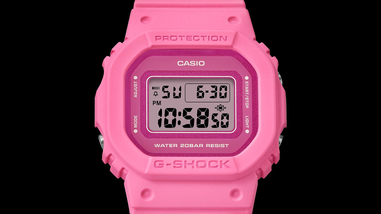 GMD-S5610PP-4 Reloj G-Shock de dama pulsera de caucho