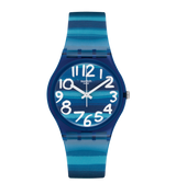GN237 Reloj Swatch Linajola de dama banda de resina