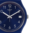 GN416 Swatch Pearlyblue de caballero pulsera de caucho