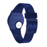 GN416 Swatch Pearlyblue de caballero pulsera de caucho