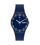 GN726 Reloj Swatch Over Blue de hombre pulsera de resina