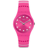 GP160 Reloj Swatch Coeur De Manege de dama banda de silicona 34 mm