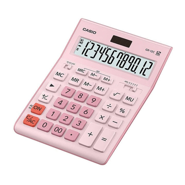 GR-12C-PK Calculadora Casio De Mesa