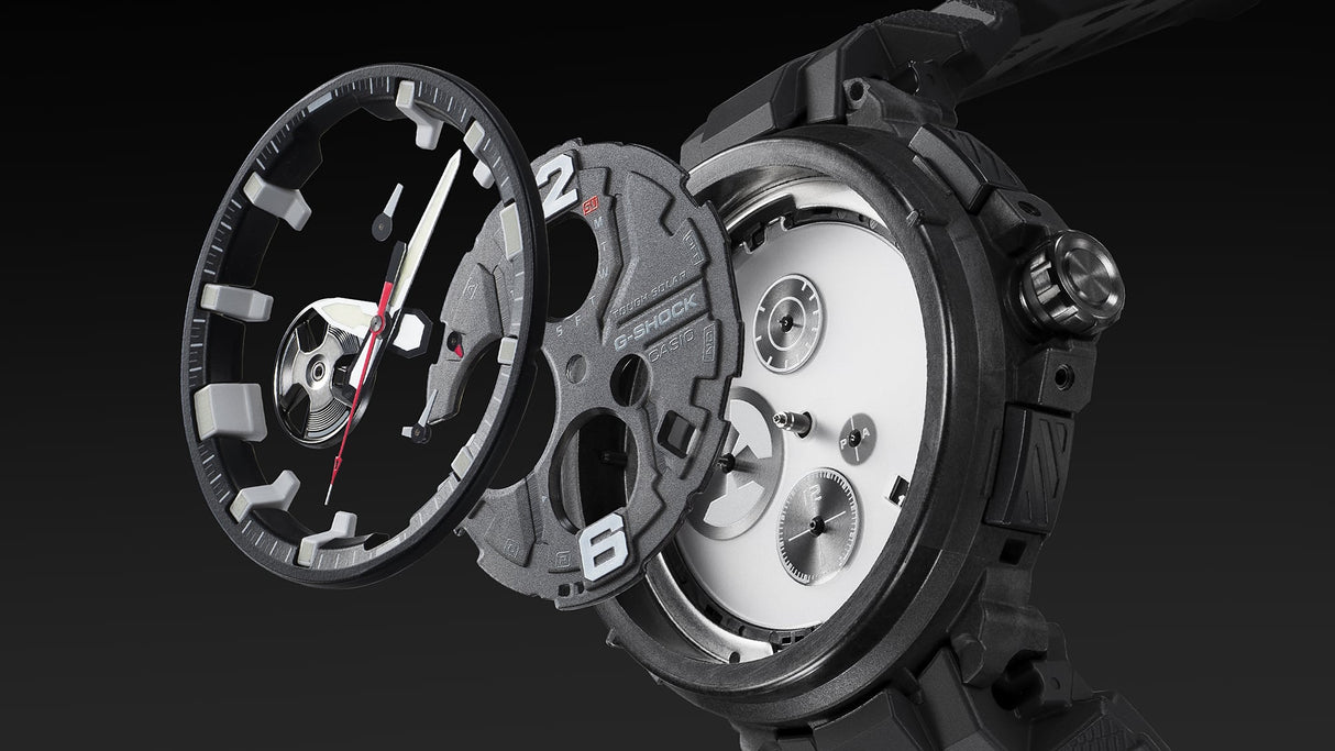 GR-B300-1A G-Shock Master of G-Aire Gravitymaster Reloj para Caballero Pulsera de Caucho