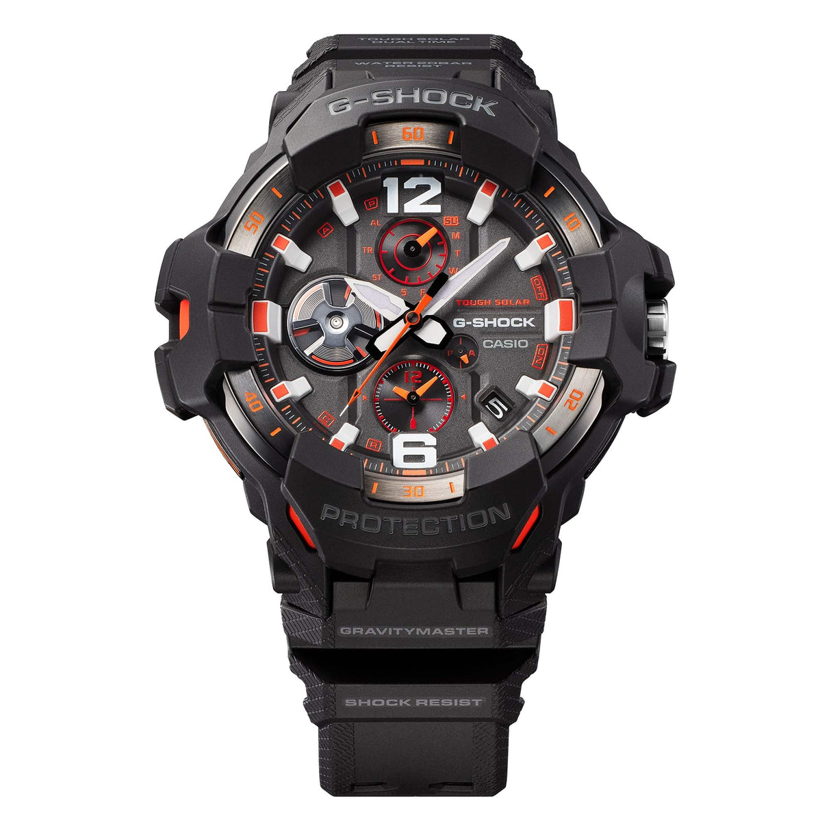 GR-B300-1A4 G-Shock Master of G-Aire Gravitymaster Reloj para Hombre Pulsera de Goma