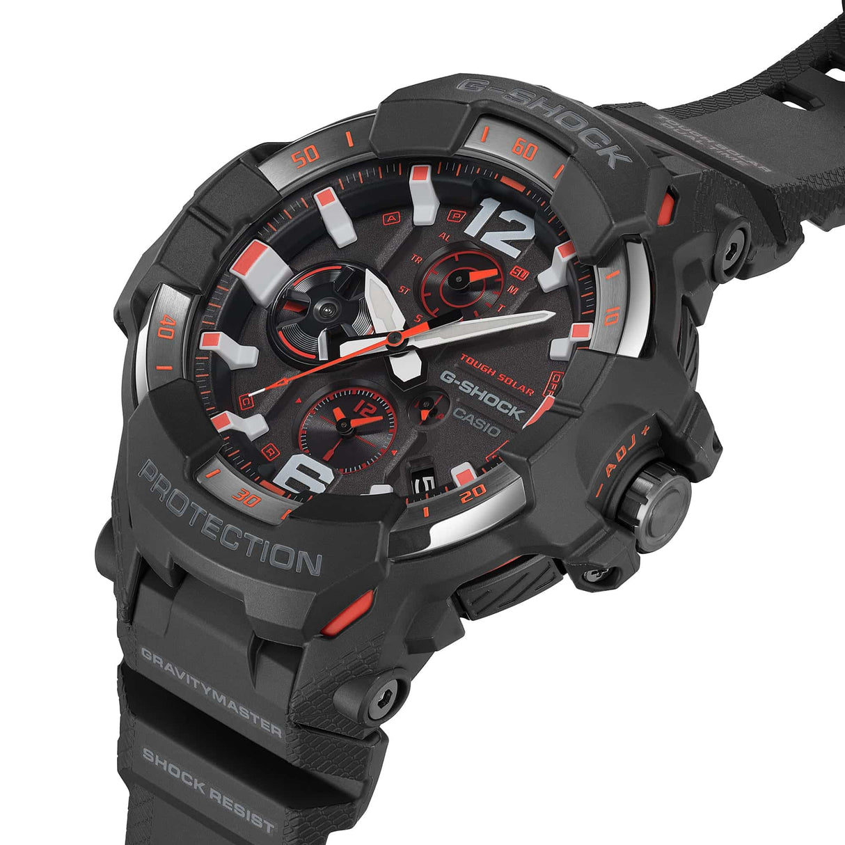 GR-B300-1A4 G-Shock Master of G-Aire Gravitymaster Reloj para Hombre Pulsera de Goma