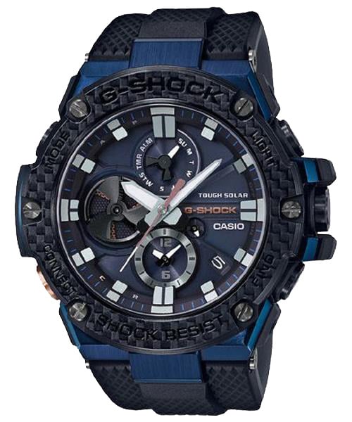 GST-B100XB-2A G-Shock G-Steel Carbono Reloj para Caballero Pulsera de Goma