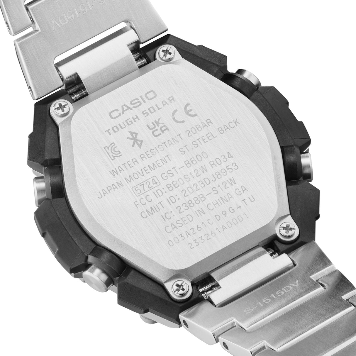 GST-B600D-1A Reloj G-Shock de hombre pulsera de metal