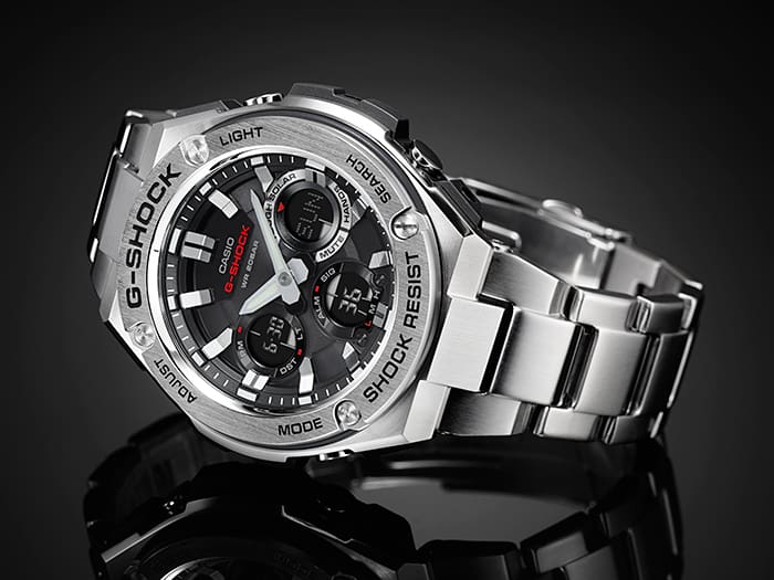 GST-S110D-1A Reloj G-Shock de caballero pulsera de metal