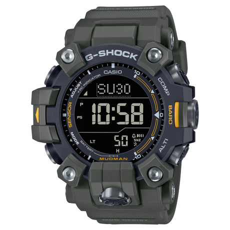 GW-9500-3 G-Shock Master of G-Tierra Mudman Reloj para Hombre Pulsera de Resina