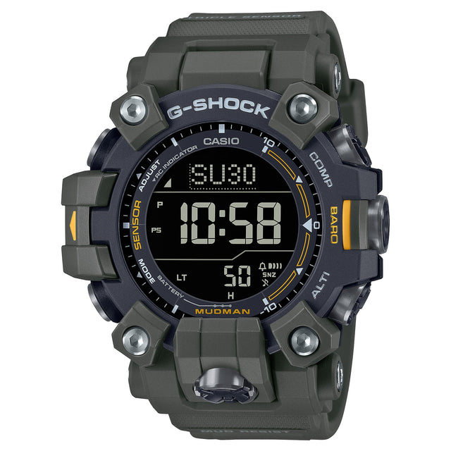 GW-9500-3 G-Shock Master of G-Tierra Mudman Reloj para Hombre Pulsera de Resina