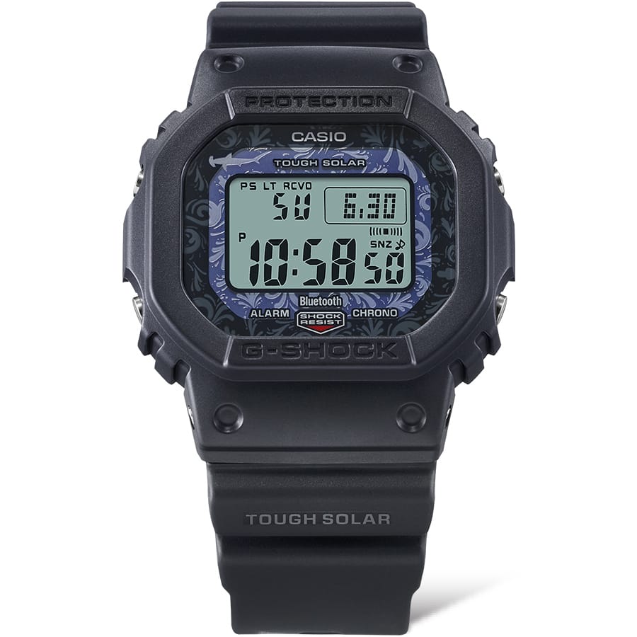 GW-B5600CD-1A2 Reloj G-Shock Pulsera de Caucho para Caballero Digital