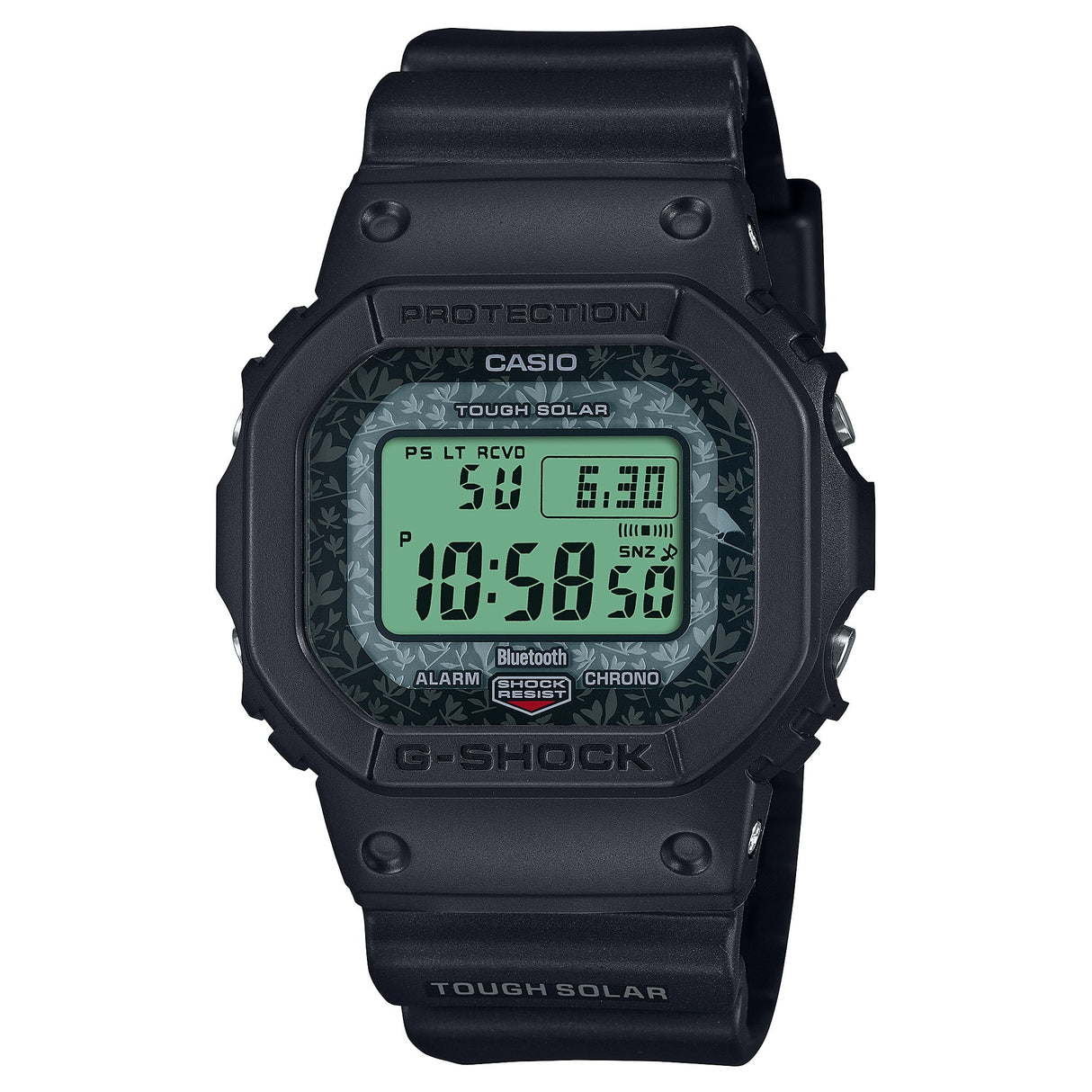 GW-B5600CD-1A3 Reloj G-Shock Pulsera de Caucho para Caballero Digital