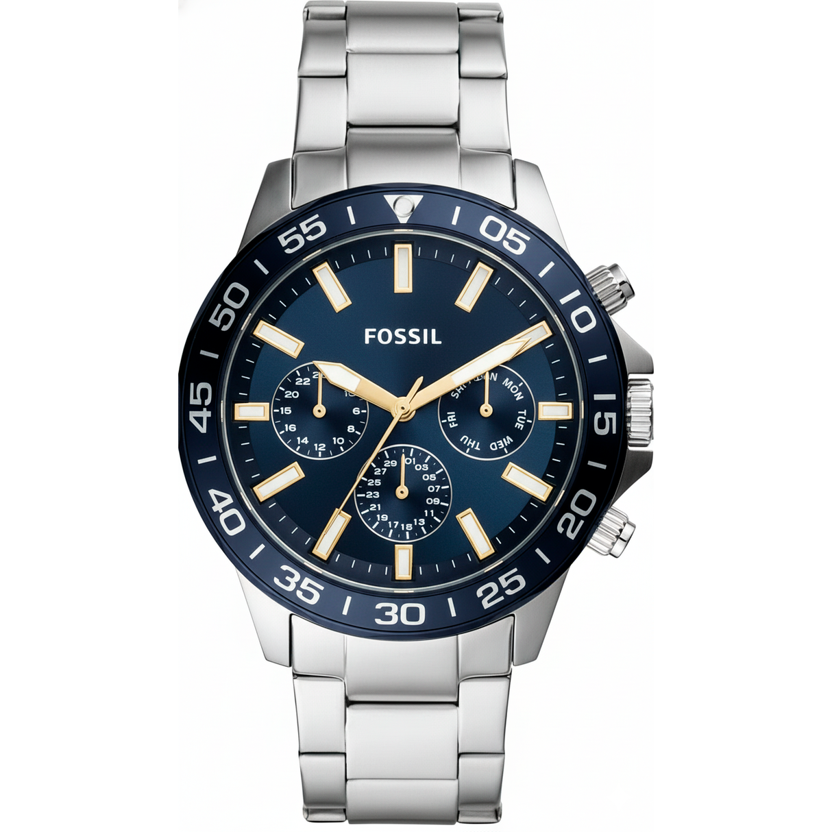 BQM7117 Reloj Fossil Bannon de hombre pulsera de metal